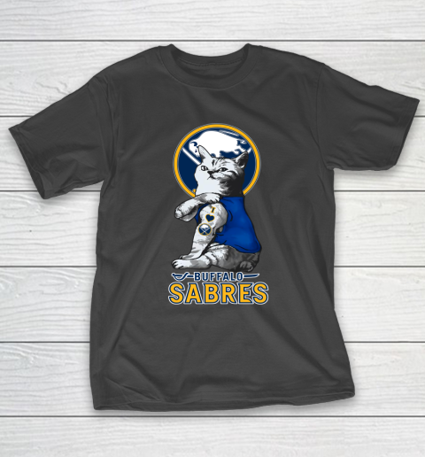 NHL My Cat Loves Buffalo Sabres Hockey T-Shirt