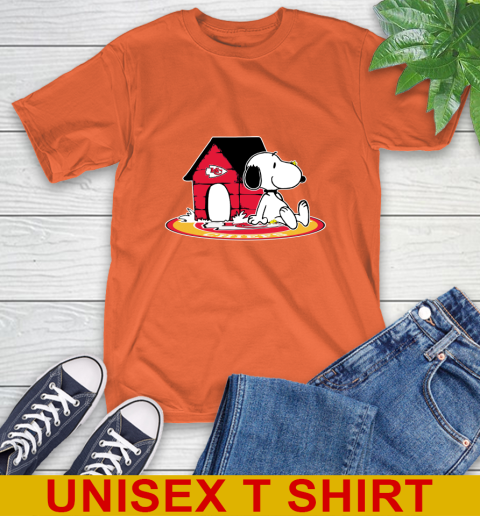 NFL Football Kansas City Chiefs Snoopy The Peanuts Movie Shirt T-Shirt 5