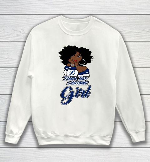 Tampa Bay Lightning Girl NHL Sweatshirt 2