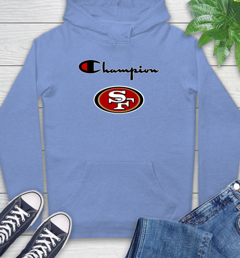 NFL Football San Francisco 49ers Champion Shirt Hoodie 11
