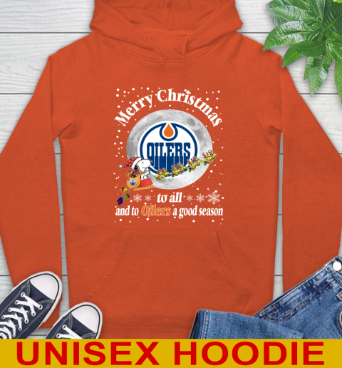 Edmonton Oilers Merry Christmas To All And To Oilers A Good Season NHL Hockey Sports Hoodie 4