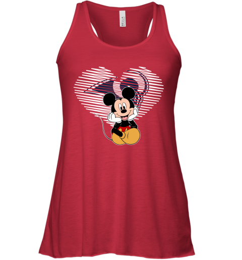 NFL Los Angeles Rams The Heart Mickey Mouse Disney Football T Shirt z6QXlQQNBz9 flowy tank 32 95 151514 front red