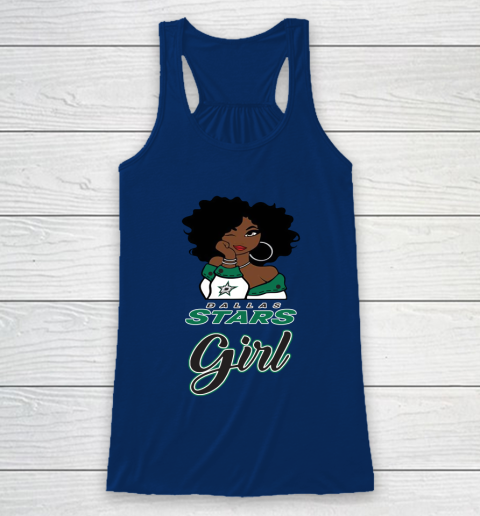 Dallas Stars Girl NHL Racerback Tank 7