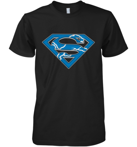 We Are Undefeatable The Detroit Lions x Superman NFL Premium Men's T-Shirt