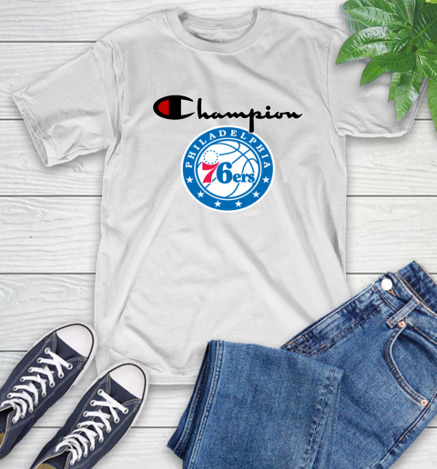 NBA Basketball Philadelphia 76ers Champion Shirt T-Shirt