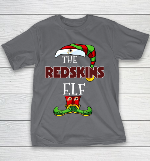 Washington Redskins Christmas ELF Funny NFL Youth T-Shirt 5