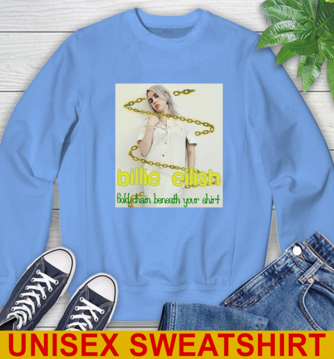 Billie Eilish Gold Chain Beneath Your Shirt 184