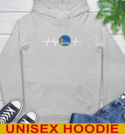 Golden State Warriors NBA Basketball Heart Beat Shirt Hoodie 6
