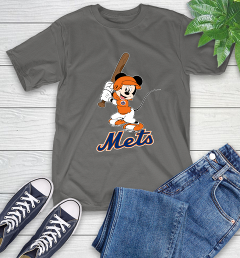 MLB Baseball New York Mets Cheerful Mickey Mouse Shirt T-Shirt 10