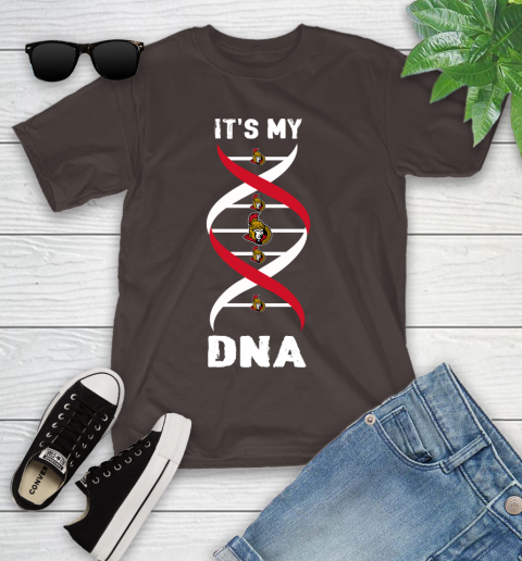Ottawa Senators NHL Hockey It's My DNA Sports Youth T-Shirt 7