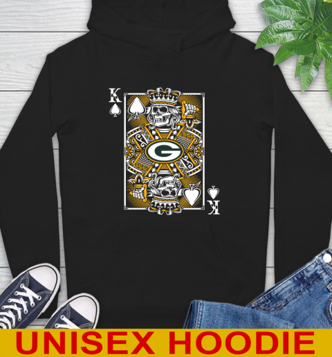 Green Bay Packers NFL Football The King Of Spades Death Cards Shirt Hoodie