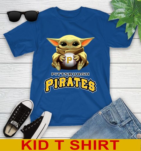 MLB Baseball Pittsburgh Pirates Star Wars Baby Yoda Shirt 109