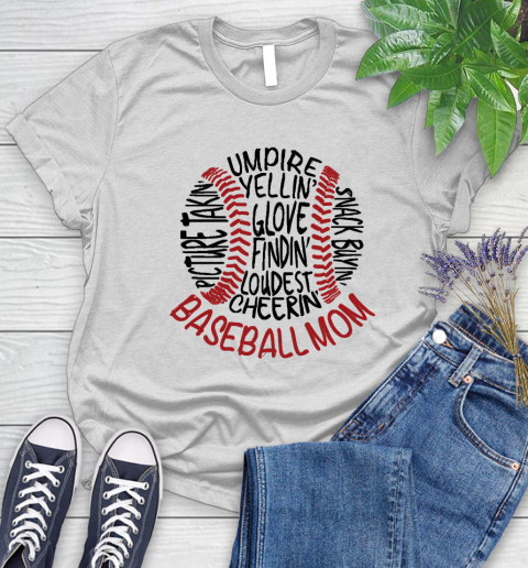 Mother S Day Funny Gift Ideas Apparel Baseball Mom 2 T Shirt