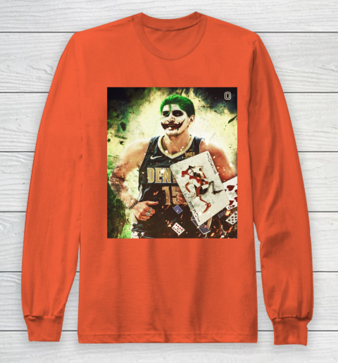 Nikola Jokic MVP Denver Joker Long Sleeve T-Shirt 3