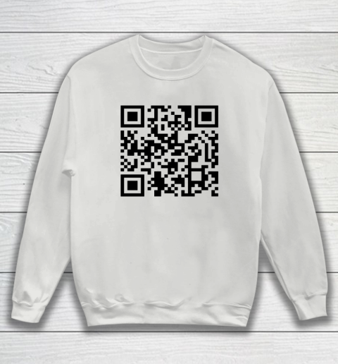 Trump Dance Troll QR Funny President Trump Dance Code Sweatshirt 3