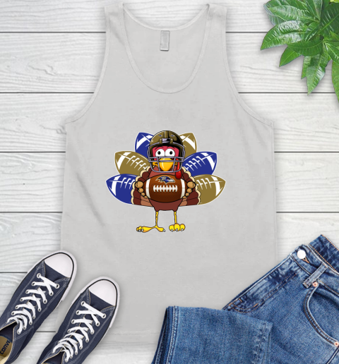 Baltimore Ravens Turkey Thanksgiving Day Tank Top