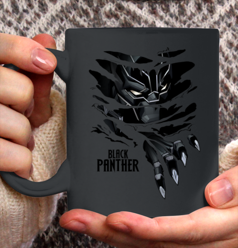 Marvel Black Panther Scratch Through Graphic Ceramic Mug 11oz