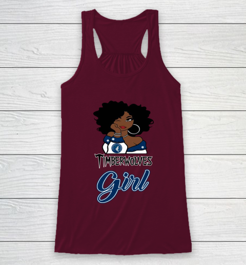 Minnesota Timberwolves Girl NBA Racerback Tank 3