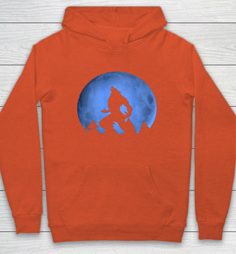 Werewolf Blue Moon wolf full moon on Halloween costume 2020 Hoodie 3