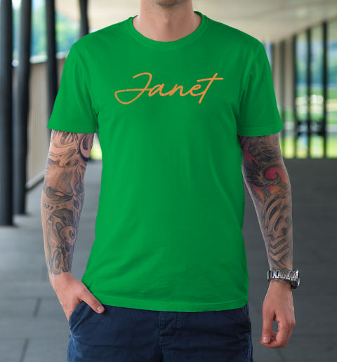 Janet Vintage Retro T-Shirt 5
