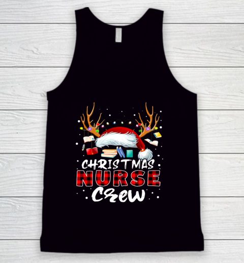Christmas Nurse Crew Practitioners funny Cute Gift RN LPN Tank Top