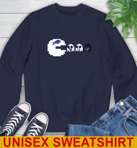 Buffalo Bills NFL Football Pac Man Champion Sweatshirt 3