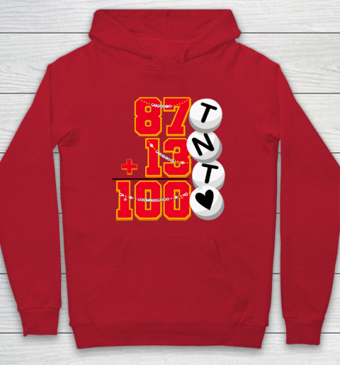 Cute 87  13 = 100 days of school Taylor 100th Day Of School Hoodie 6