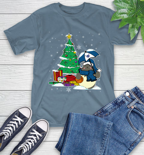 Charlotte Hornets NBA Basketball Cute Tonari No Totoro Christmas Sports T-Shirt 8
