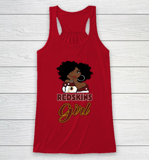 Washington Redskins Girl NFL Racerback Tank - Image 6