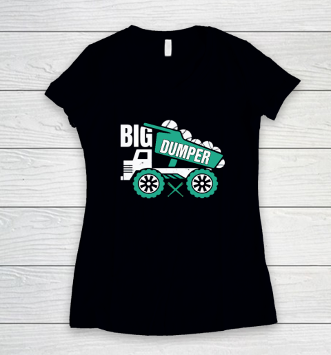 Big Dumper Women's V-Neck T-Shirt