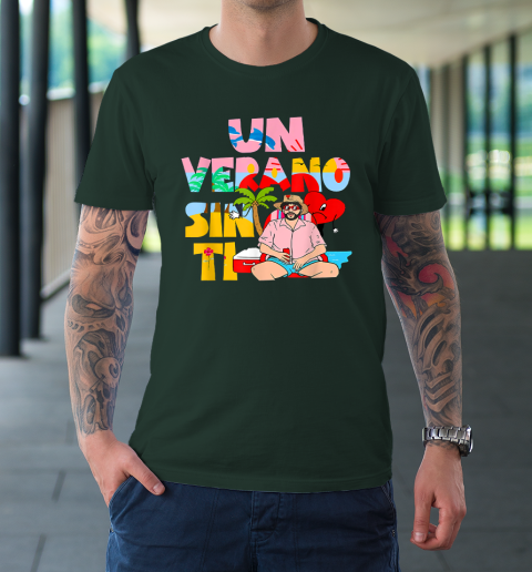 B Bunny Un Verano Worlds Tour Sin Ti Merch T-Shirt 3
