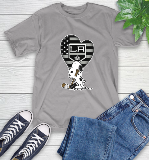 Los Angeles Kings NHL Hockey The Peanuts Movie Adorable Snoopy T-Shirt 6