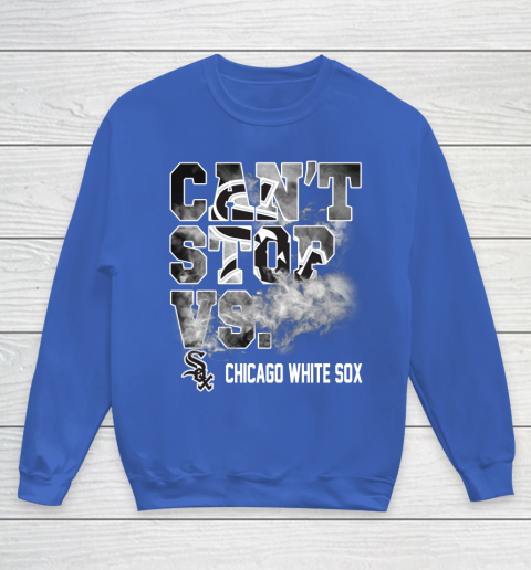 MLB Chicago White Sox Baseball Can't Stop Vs Chicago White Sox Youth Sweatshirt 6