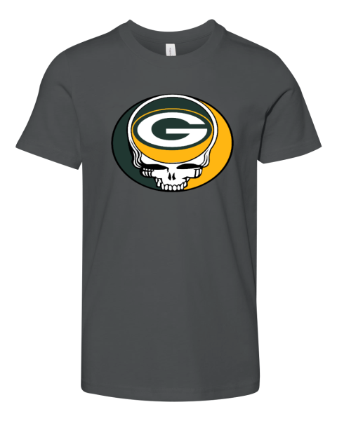 Green Bay Packers x Grateful Dead Youth Unisex Jersey Tee