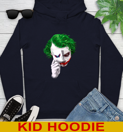Washington Capitals NHL Hockey Joker Card Shirt Youth Hoodie 4 Washington Capitals NHL Hockey Joker Card Shirt Youth Hoodie - Image 4