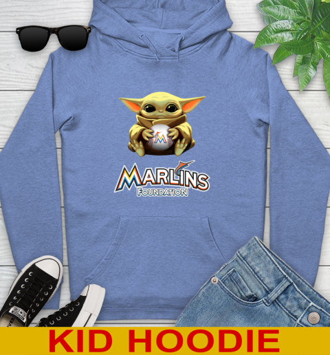 MLB Baseball Miami Marlins Star Wars Baby Yoda Shirt 145