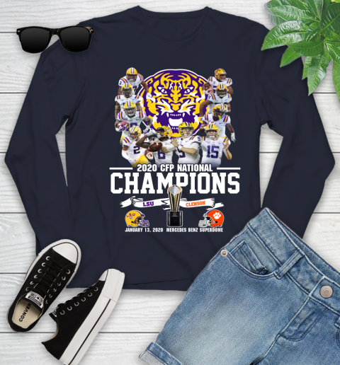 LSU Tigers 2020 Cfp National Champions Shirt 114