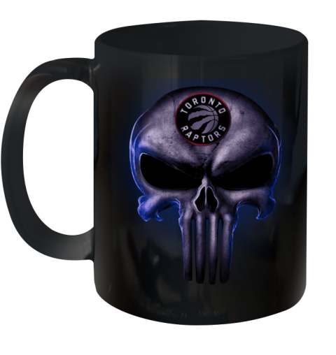 Toronto Raptors NBA Basketball Punisher Skull Sports Ceramic Mug 11oz