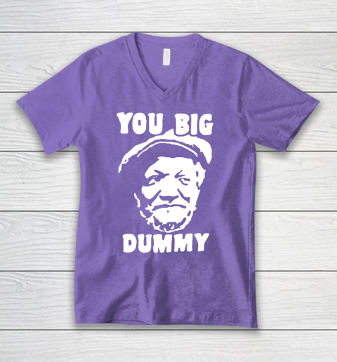 Fred Sanford T Shirt You Big Dummy Shirt Sanford and son V-Neck T-Shirt 8