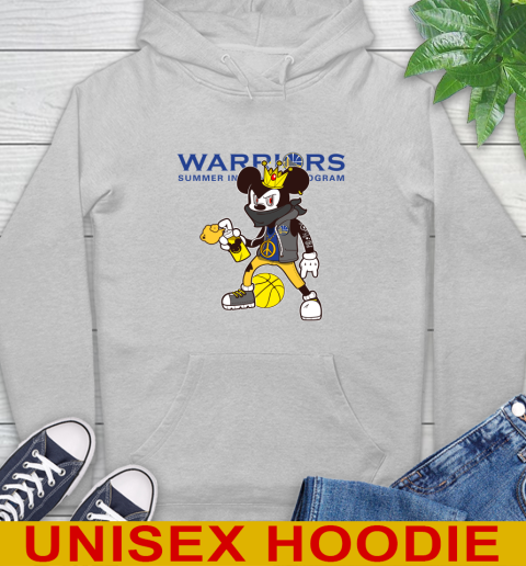 Golden State Warriors NBA Basketball Mickey Peace Sign Sports Hoodie 6