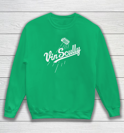 Vin Scully Microphone Sweatshirt 4