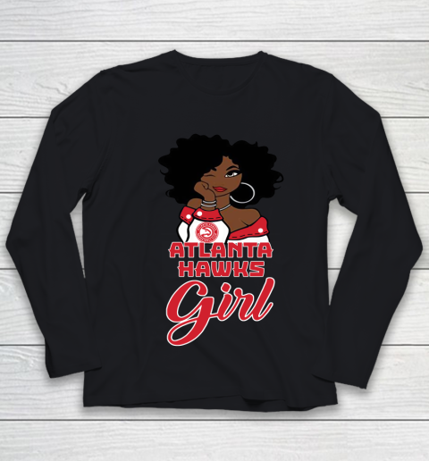 Atlanta Hawkss Girl NBA Youth Long Sleeve