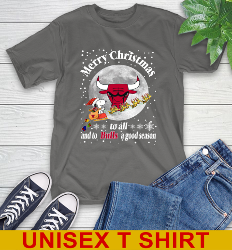 Chicago Bulls Merry Christmas To All And To Bulls A Good Season NBA Basketball Sports T-Shirt 10