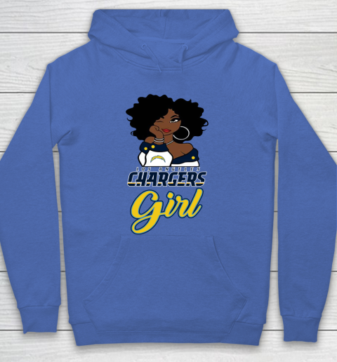 Los Angeles Chargers Girl NFL Hoodie 9