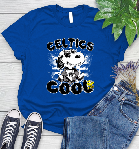 NBA Basketball Brooklyn Nets Cool Snoopy Shirt Women's T-Shirt 10