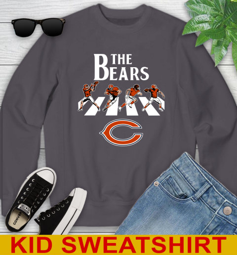 NFL Football Chicago Bears The Beatles Rock Band Shirt Youth Sweatshirt 5