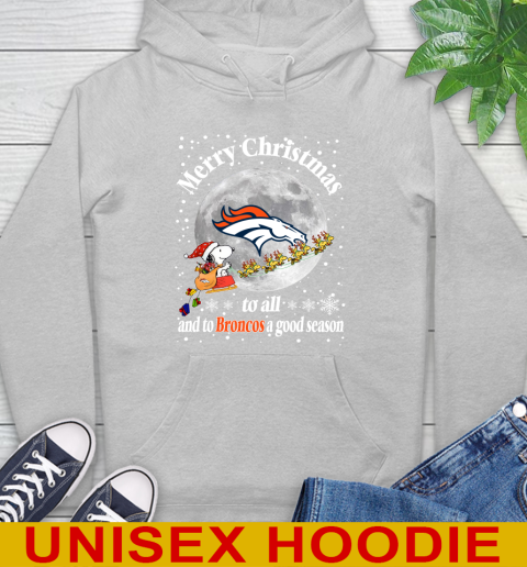 Denver Broncos Merry Christmas To All And To Broncos A Good Season NFL Football Sports Hoodie 6
