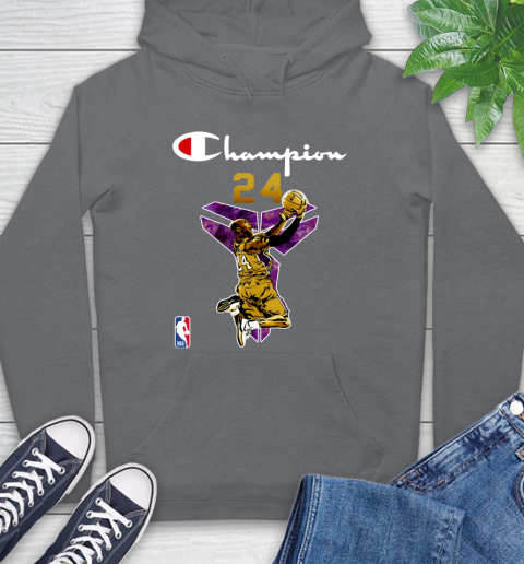 Kobe Bryant Champion Black Mamba 24 Shirt 19