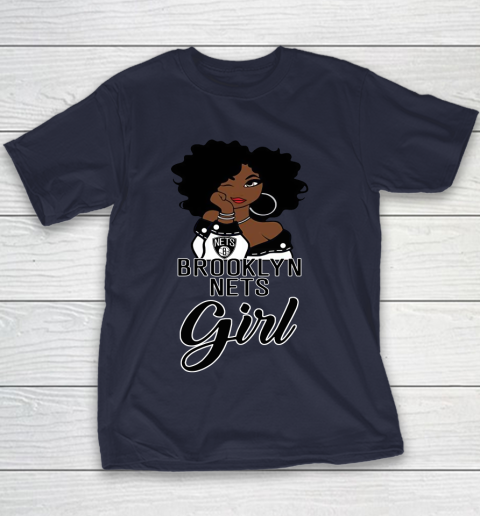 Brooklyn Nets Girl NBA Youth T-Shirt 4