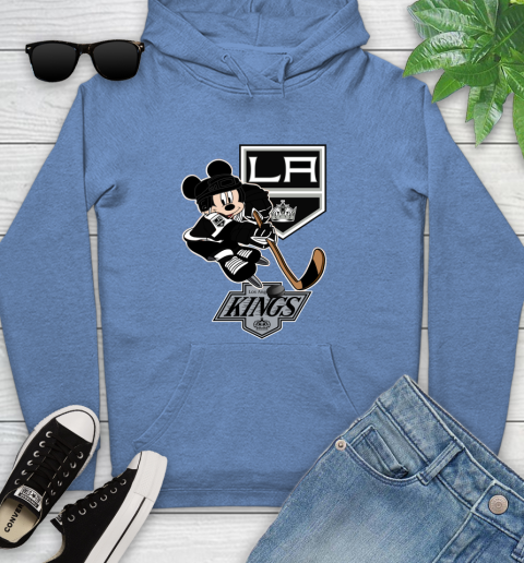 Los Angeles Kings Mickey Mouse Disney Hockey T Shirt Youth Hoodie 12